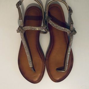 Sparkly sandals